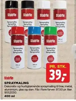 jem & fix SPRAYMALING tilbud