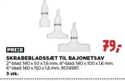 jem & fix SKRABEBLADSSÆT TIL BAJONETSAV tilbud