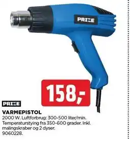 jem & fix VARMEPISTOL tilbud