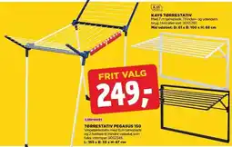 jem & fix KAYS TØRRESTATIV ELLER TØRRESTATIV PEGASUS 150 tilbud