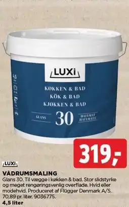 jem & fix VÅDRUMSMALING tilbud
