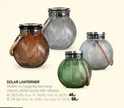 Daells Bolighus SOLAR LANTERNER tilbud