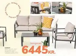 Daells Bolighus LOUNGESÆT tilbud