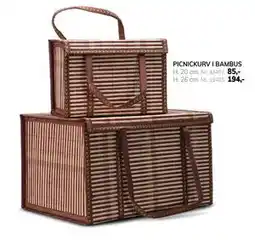 Daells Bolighus PICNICKURV I BAMBUS tilbud