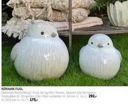 Daells Bolighus KERAMIK FUGL tilbud