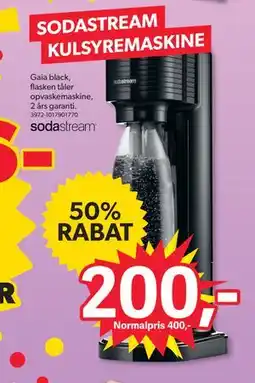 BigDollar SODASTREAM. KULSYREMASKINE tilbud