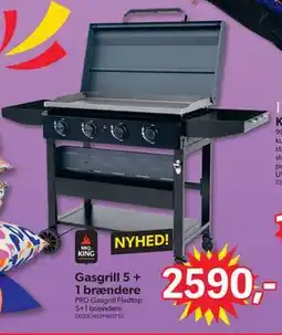 BigDollar Gasgrill 5 + 1 brændere tilbud