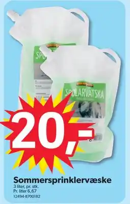 BigDollar Sommersprinklervæske tilbud