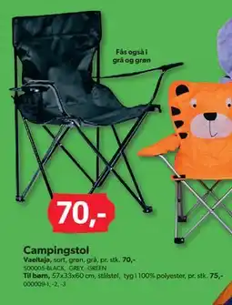 BigDollar Campingstol tilbud