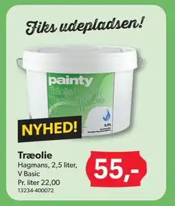 BigDollar Træolie tilbud