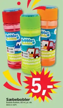 BigDollar Sæbebobler tilbud