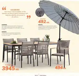 Daells Bolighus HAVEBORD, HAVESTOL ELLER PARASOL tilbud