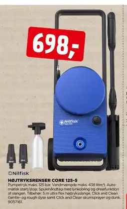 jem & fix HØJTRYKSRENSER CORE 125-5 tilbud