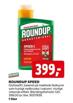jem & fix ROUNDUP SPEED tilbud