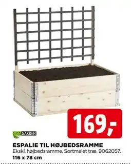 jem & fix ESPALIE TIL HØJBEDSRAMME tilbud