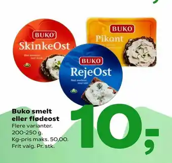 Coop 365 Buko smelt eller flødeost tilbud