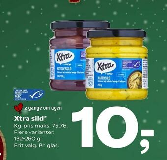 Coop 365 Xtra sild tilbud