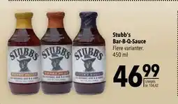 Citti Stubb’s Bar-B-Q-Sauce tilbud