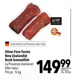 Citti Silver Fern Farms New Zealandsk fersk lammefilet tilbud