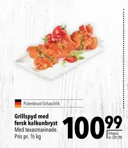 Citti Grillspyd med fersk kalkunbryst tilbud