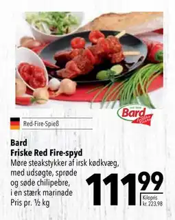 Citti Bard Friske Red Fire-spyd tilbud