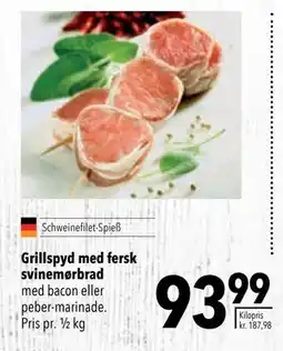 Citti Grillspyd med fersk svinemørbrad tilbud