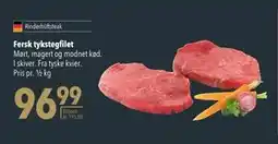 Citti Fersk tykstegfilet tilbud