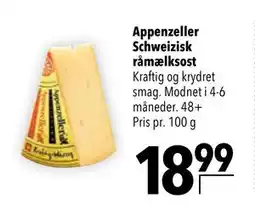 Citti Appenzeller Schweizisk råmælksost tilbud