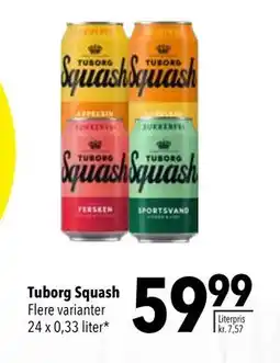 Citti Tuborg Squash tilbud