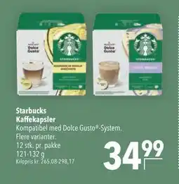 Citti Starbucks Kaffekapsler tilbud