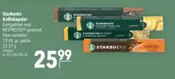 Citti Starbucks Kaffekapsler tilbud