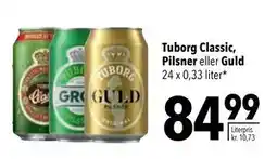 Citti Tuborg Classic, Pilsner eller Guld tilbud