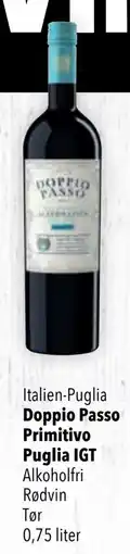 Citti Doppio Passo Primitivo Puglia IGT tilbud