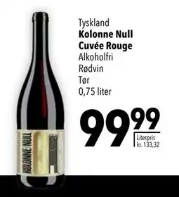 Citti Kolonne Null Cuvée Rouge tilbud
