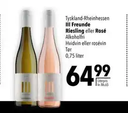 Citti III Freunde Riesling eller Rosé tilbud