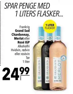 Citti Grand Sud Chardonnay, Merlot eller Rosé IGP tilbud
