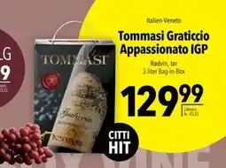 Citti Tommasi Graticcio Appassionato IGP tilbud