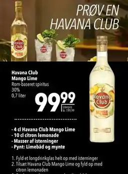 Citti Havana Club Mango Lime tilbud