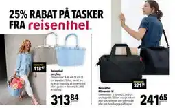Citti 25% RABAT PÅ TASKER FRA reisenthel tilbud