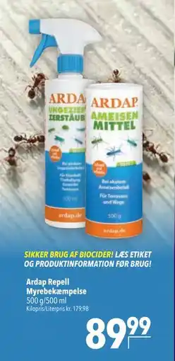Citti Ardap Repell Myrebekæmpelse tilbud