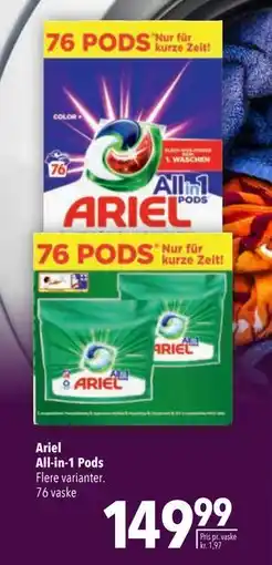Citti Ariel All-in-1 Pods tilbud