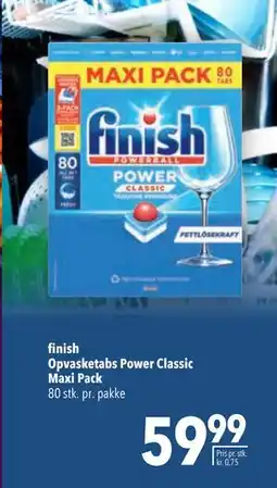 Citti finish Opvasketabs Power Classic Maxi Pack tilbud