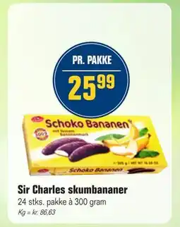 Otto Duborg Sir Charles skumbananer tilbud