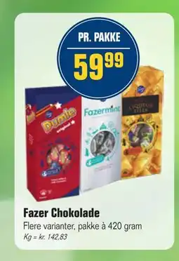 Otto Duborg Fazer Chokolade tilbud