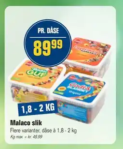 Otto Duborg Malaco slik tilbud