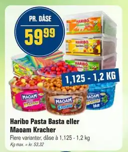 Otto Duborg Haribo Pasta Basta eller Maoam Kracher tilbud
