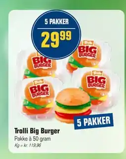 Otto Duborg Trolli Big Burger tilbud