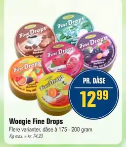 Otto Duborg Woogie Fine Drops tilbud