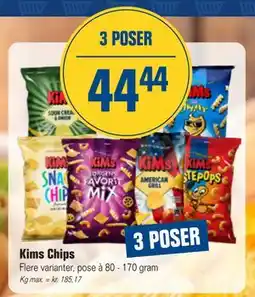 Otto Duborg Kims Chips tilbud