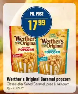 Otto Duborg Werther's Original Caramel popcorn tilbud